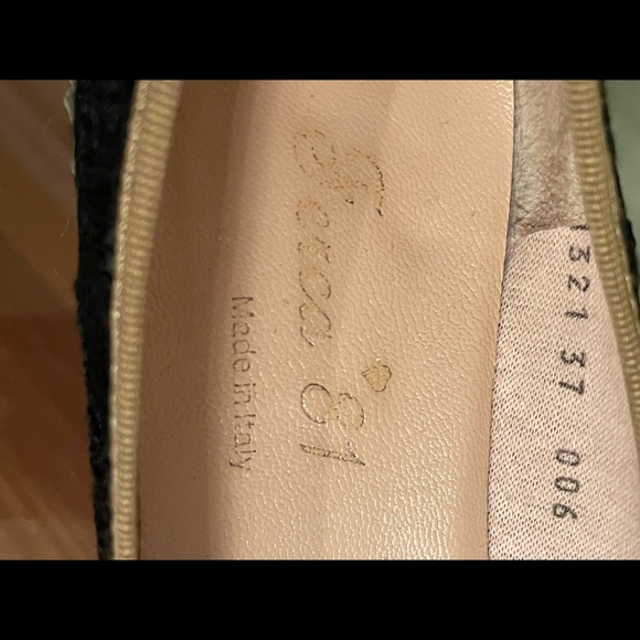 Black lace flats with beige trim, size 37, made in Italy - Picture 7 of 10